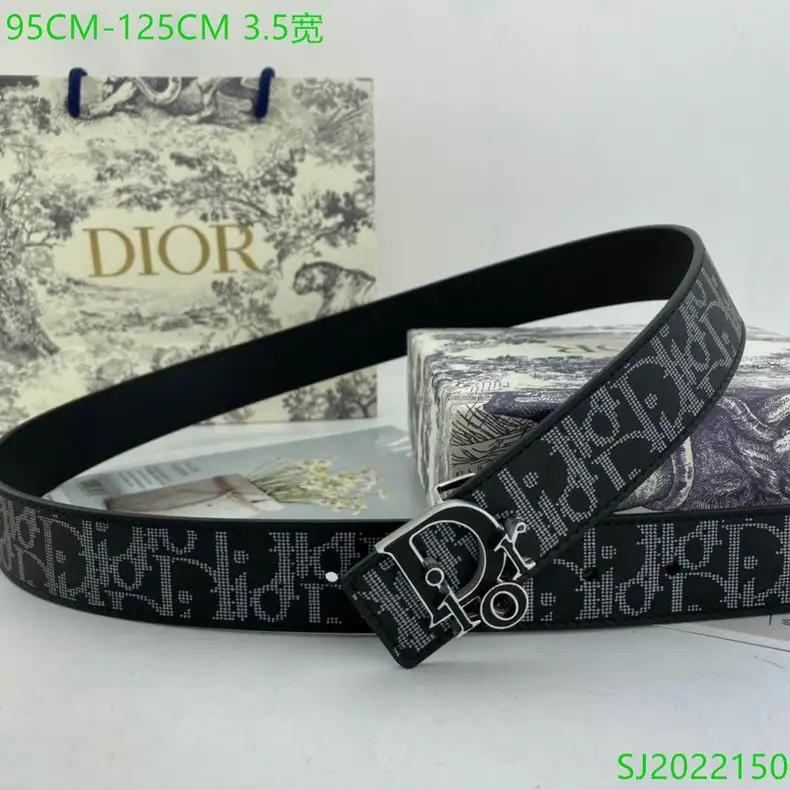 Dior belt 35mmX95-125cm 7D06